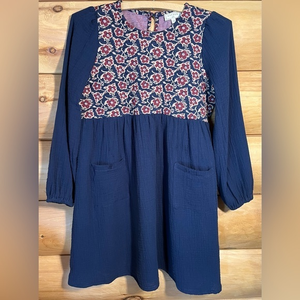 Hayden Girls Navy Dress.‎ Girls Size Large